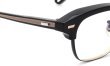 YUICHITOYAMA:5 メガネ通販 FORT GREENE Col.02 Black / Matt black + White gold