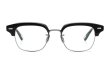 YUICHITOYAMA:5 メガネ通販 FORT GREENE Col.04 Khaki brown / Metal gray + Silver