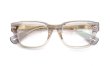 YUICHITOYAMA:5 メガネ通販 WILLIAMSBURG Col.04 Clear Gray / Gold