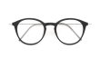 Annu メガネ通販 Panto 11 M BLK-Float/Raw 50size