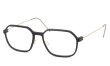Annu メガネ通販 Square 26 M BLK-Float/Gold