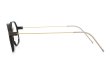 Annu メガネ通販 Square 26 M BLK-Float/Gold