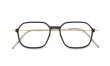 Annu メガネ通販 Square 26 M BLK-Float/Gold