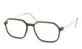 画像: annu アヌー Clip Float メガネ Square 26 M 金属アームパット