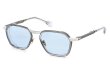 JACQUESMARIEMAGE サングラス BECKETT col.Antique Silver /Serene Blue 斜め正面