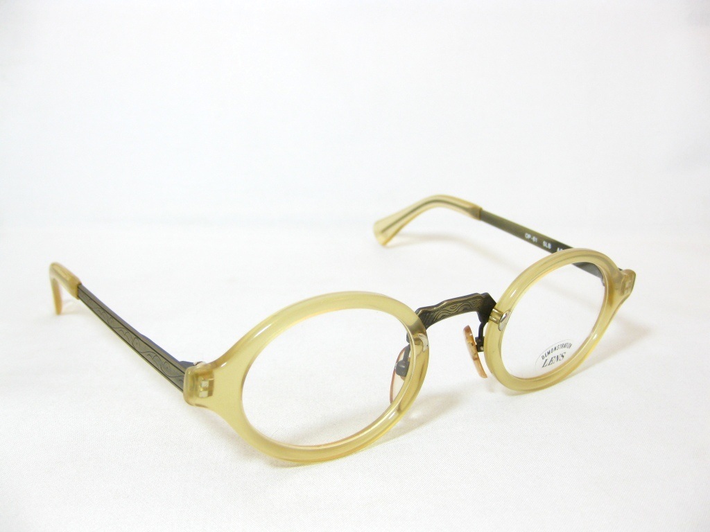 OLIVER PEOPLES 丸メガネ通販 デッドストック OP-61 SLB (生産：オプテックジャパン期) ポンメガネ