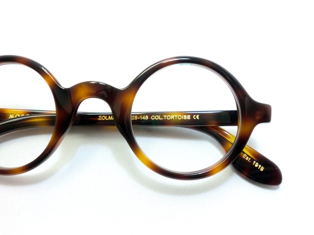 MOSCOT モスコット 丸メガネ ZOLMAN ゾルマン size通販 Col.TORTOISE