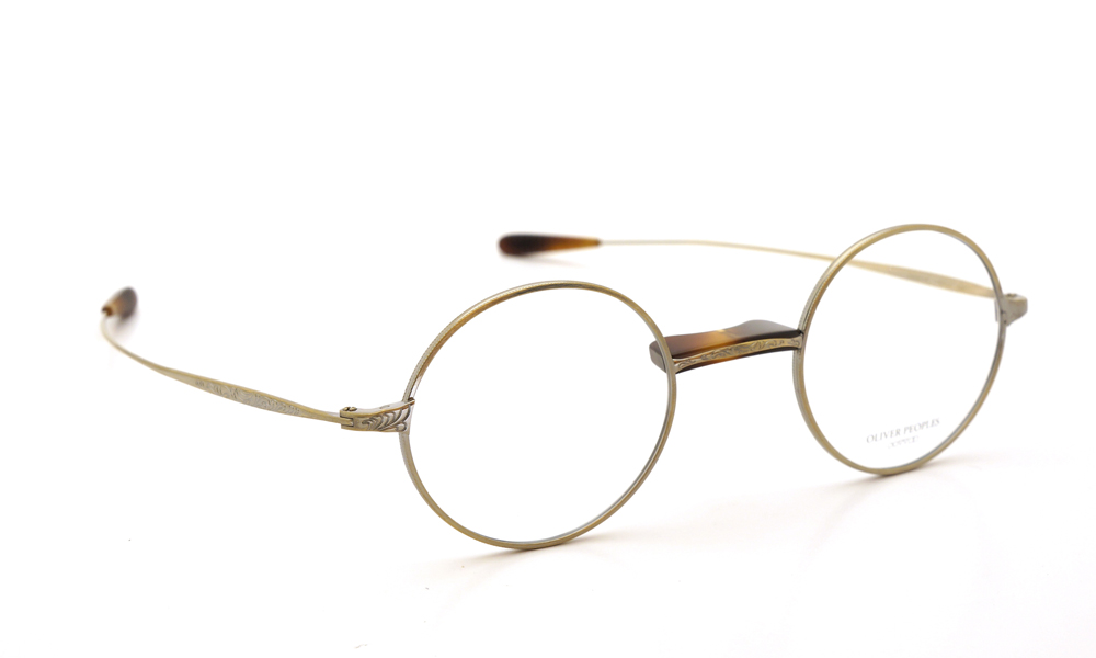 OLIVER PEOPLES 丸メガネ-