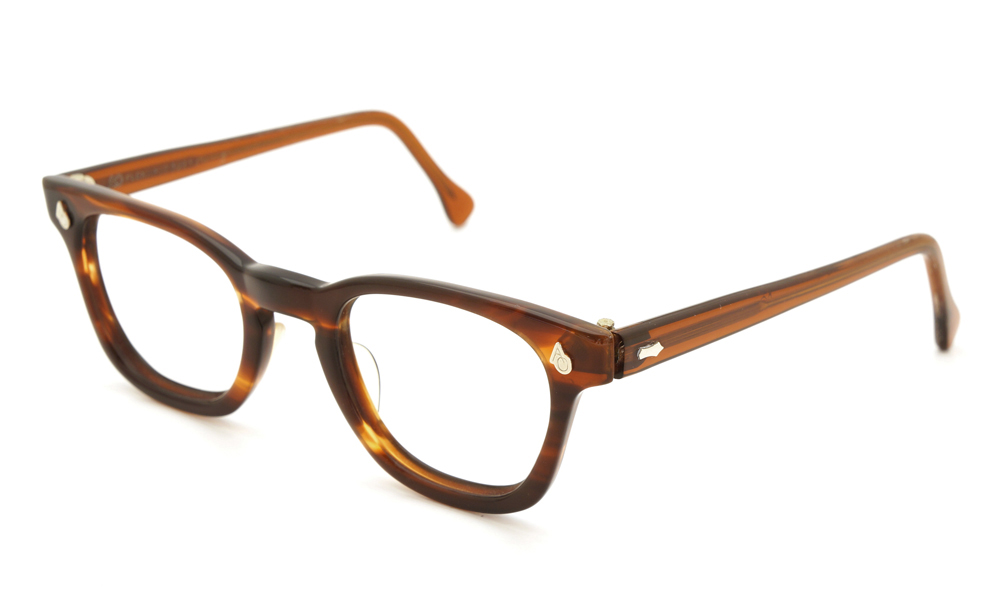 AMERICAN OPTICAL FLEXI FIT 44 AMBER