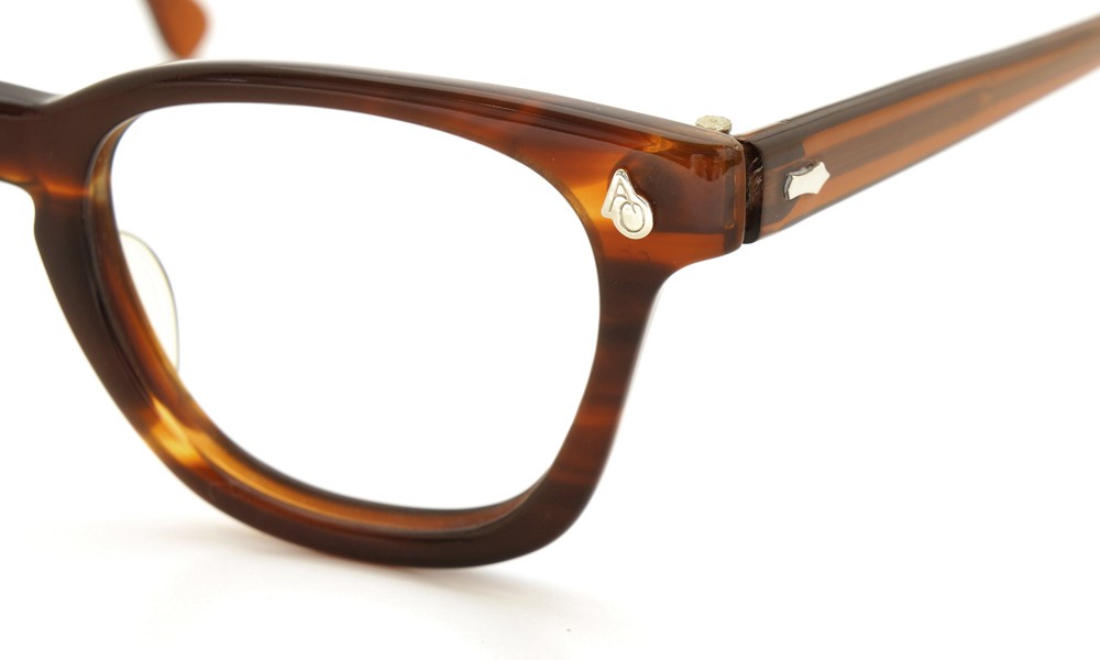 AMERICAN OPTICAL FLEXI FIT 44 AMBER