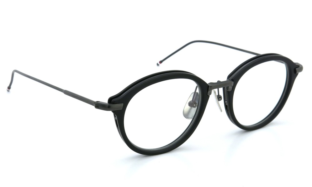 THOM BROWNE メガネ 生産終了通販 TB-011-E 49size MATTE-BLACK_BLACK