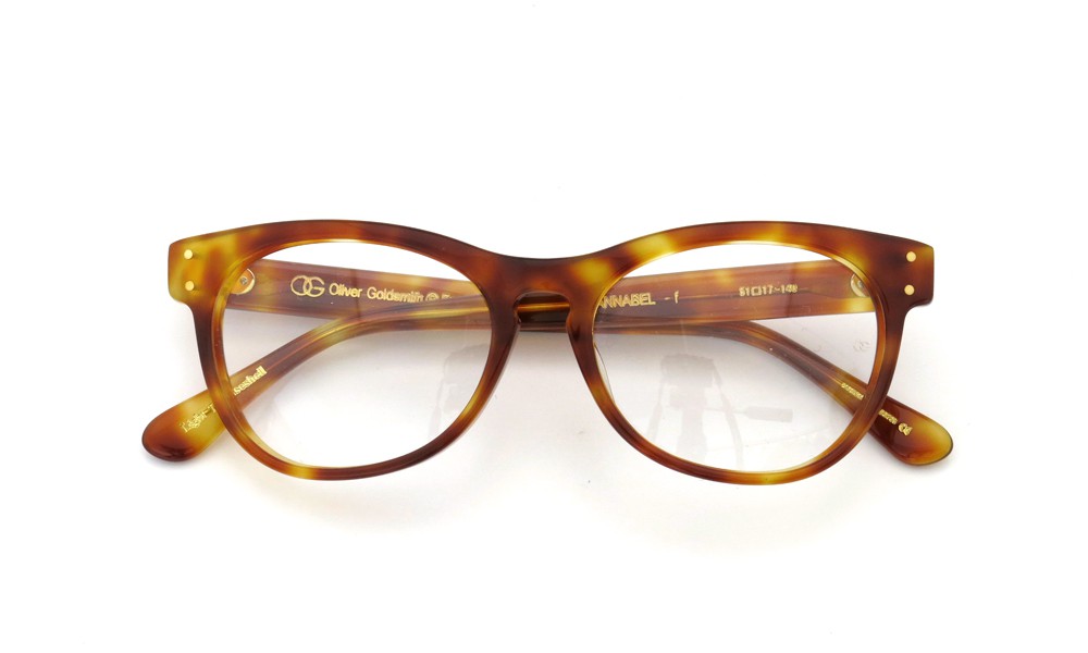Oliver Goldsmith メガネ通販 ANNABEL-f Light Tortoiseshell