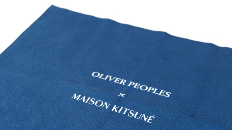 画像: MAISON KITSUNE × OLIVER PEOPLES クリップオン付きメガネセット
