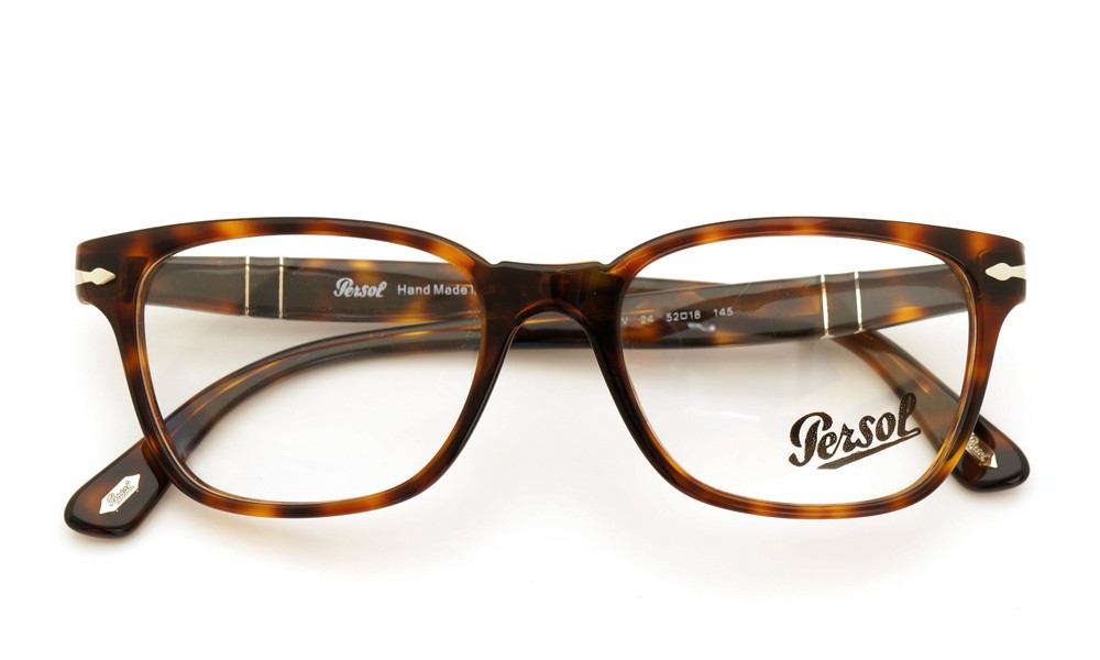 Persol ペルソール メガネ通販 3003-V 24(べっ甲柄) 52size (アジア