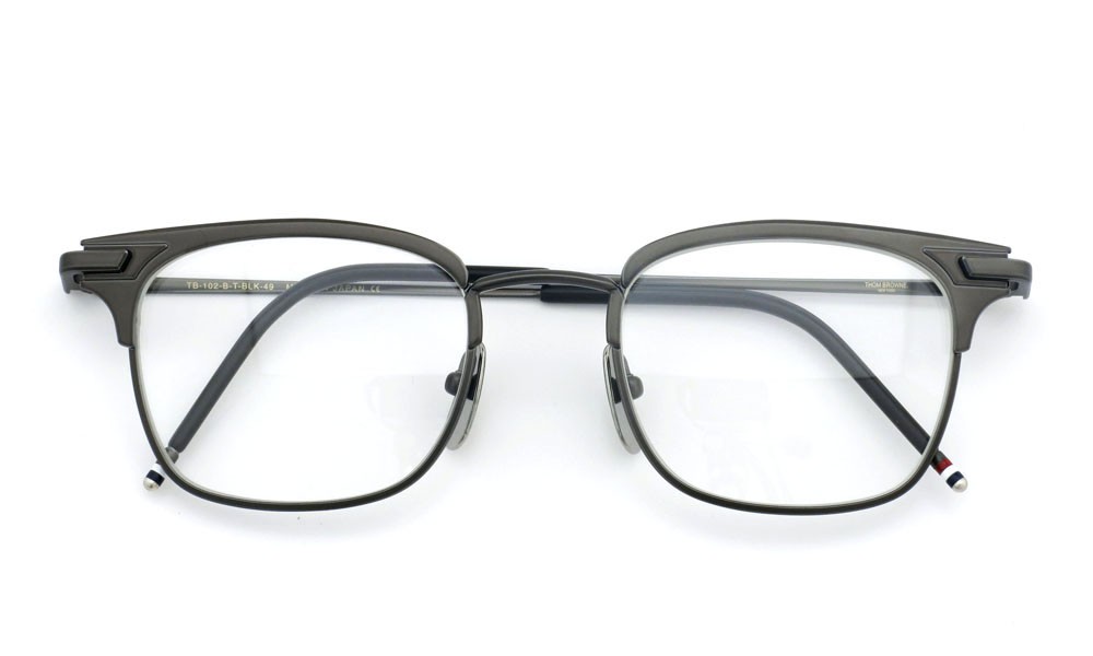 THOM BROWNE.  NEWYORK（トムブラウンニューヨーク) 2014 F/W メガネ TB-102-B BLK 49size 4