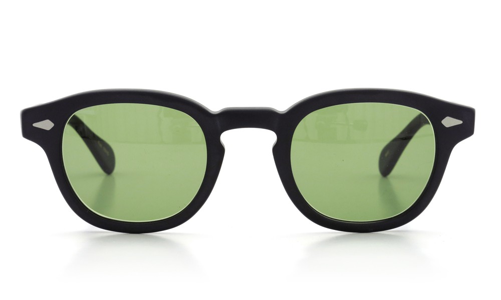 MOSCOT ORIGINALS (モスコット) サングラスカスタム LEMTOSH レムトッシュ Col.MATTE BLACK 44size Green-Lense { Sunglass by ponmegane } 2