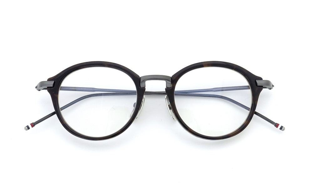 THOM BROWNE.  NEW YORK（トムブラウンニューヨーク）メガネ TB-011-D 46size TOKYO TORTOISE W - BROWN CRYSTALINE 4