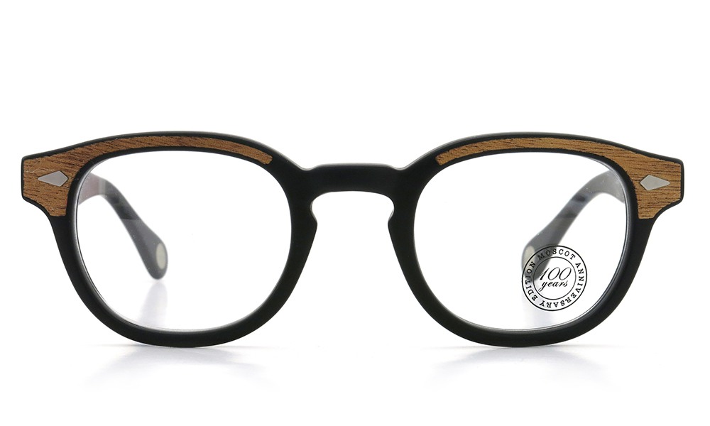 MOSCOT ORIGINALS 100YEARS モスコット 100周年記念 限定モデル LEMTOSH-WOOD レムトッシュウッド COL.MATTE BLACK 46size 2