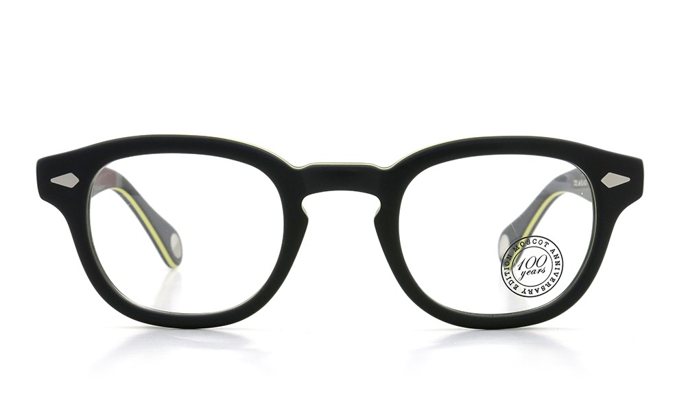 MOSCOT ORIGINALS 100YEARS モスコット 100周年記念 限定モデル メガネ LEMTOSH-smart レムトッシュスマート COL.M-BLACK/YELLOW 44size 2