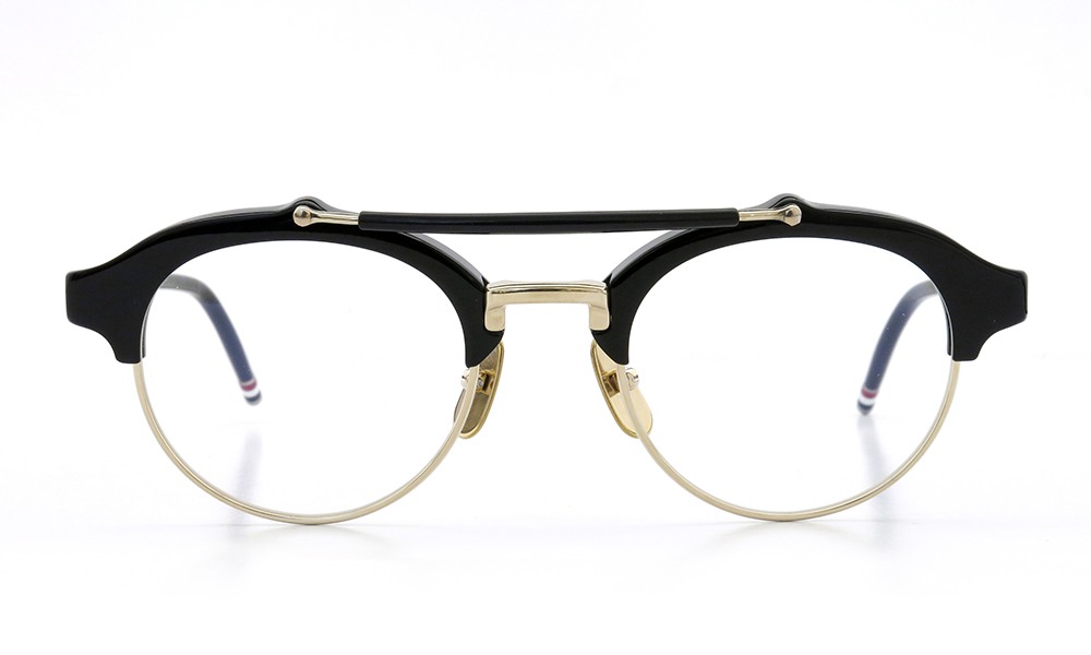 THOM BROWNE.  NEWYORK (トムブラウンニューヨーク) 2012 A/W メガネ TB-700-A BLK-GLD 49size 2