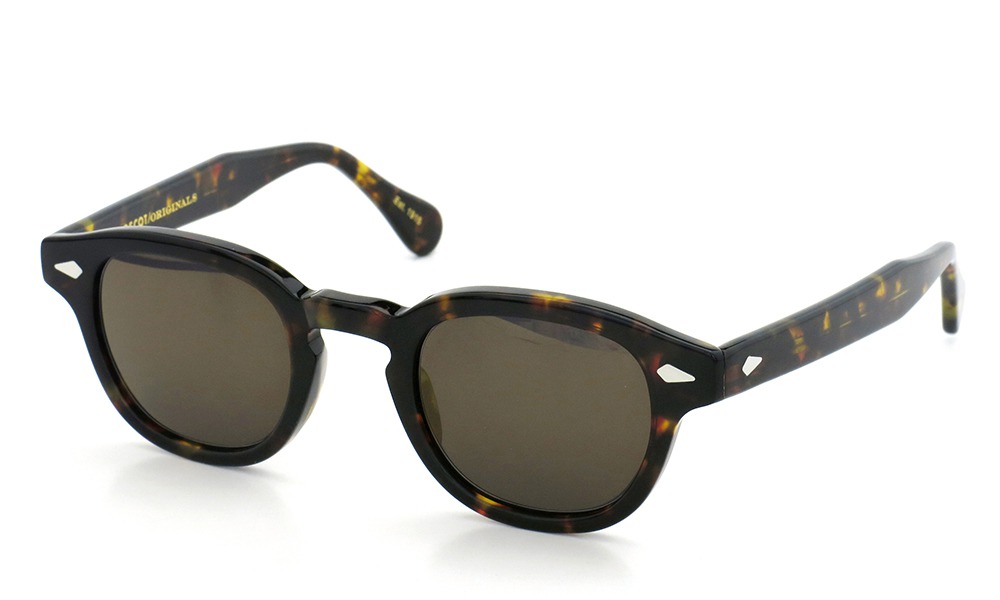 MOSCOT サングラスカスタム LEMTOSH レムトッシュ Col.TORTOISE 44size /ゴールドミラー