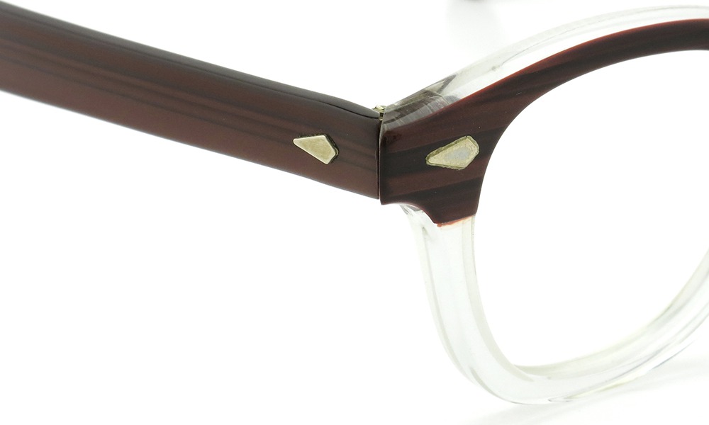 TART Optical vintage ARNEL REDWOOD CB-CLEAR 44-22