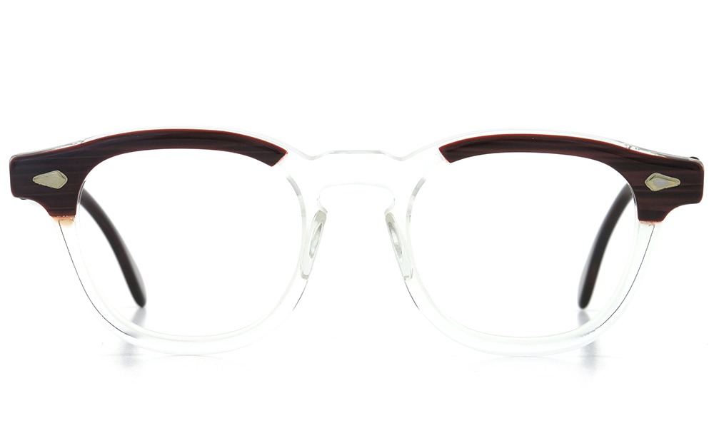 TART Optical vintage ARNEL REDWOOD CB-CLEAR 46-20