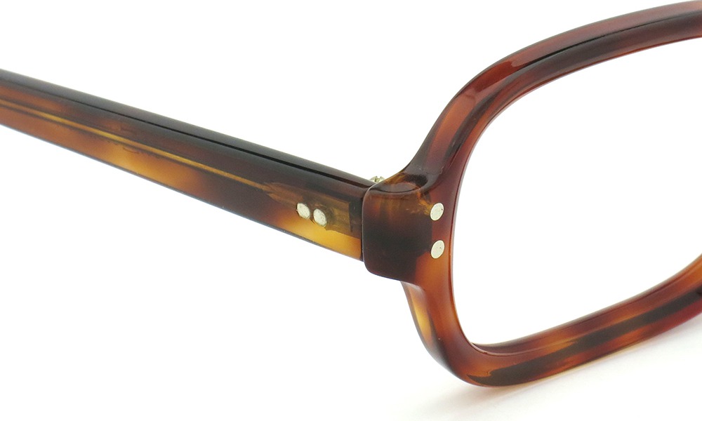 SRO STYL-RITE OPTICS vintage SQUARE DEMI-BROWN 48-22