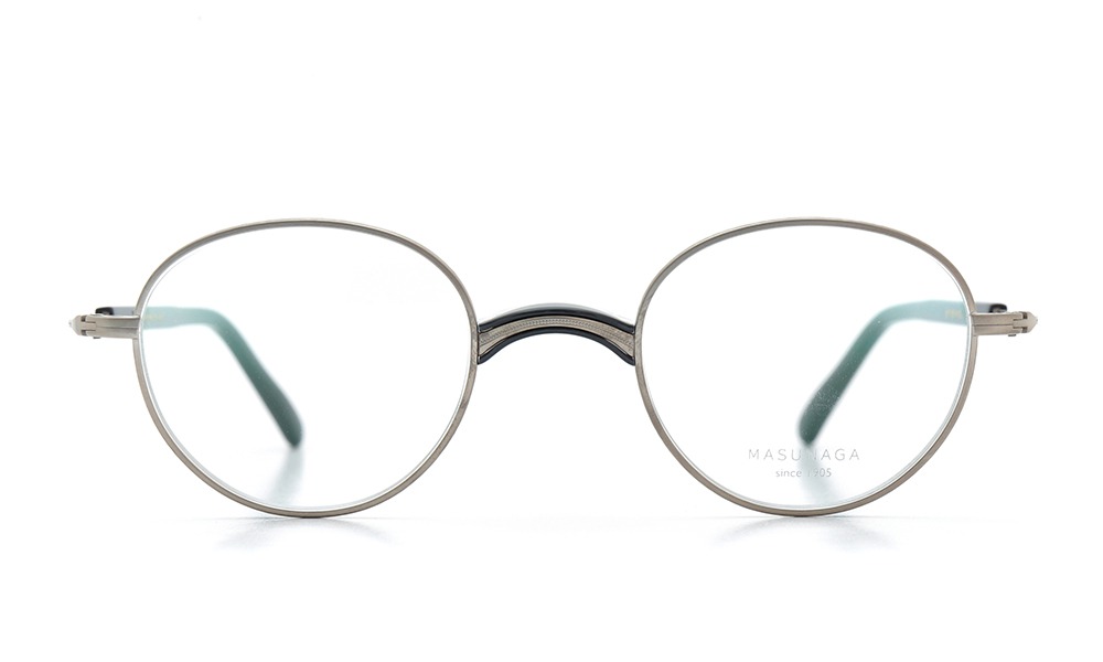 MASUNAGA G.M.S. 2015秋冬 GMS-104 #24 SLV/CHARCOAL 2