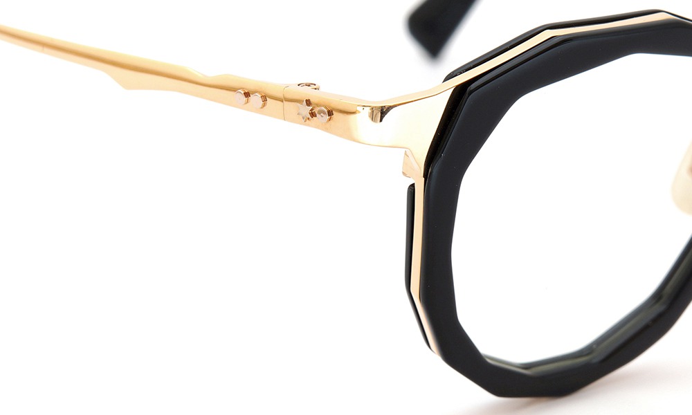 MASAHIROMARUYAMA 5th collection 2015-2016 MM-0019 col.1 BLACK/GOLD (straight) 5