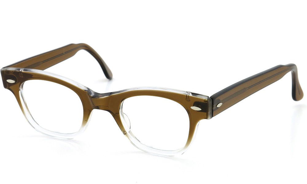 TART OPTICAL vintage 1950s COUNTDOWN BROWN FADE 46-24