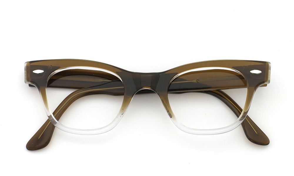 TART OPTICAL vintage 1950s COUNTDOWN BROWN FADE 46-24