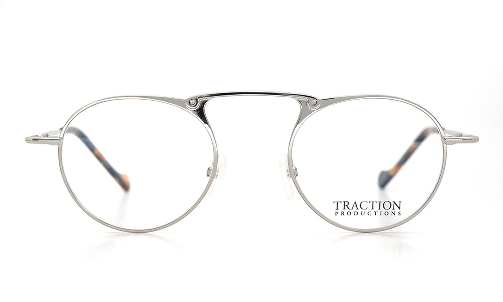 TRACTION メガネ ROOSEVELT ARGENT