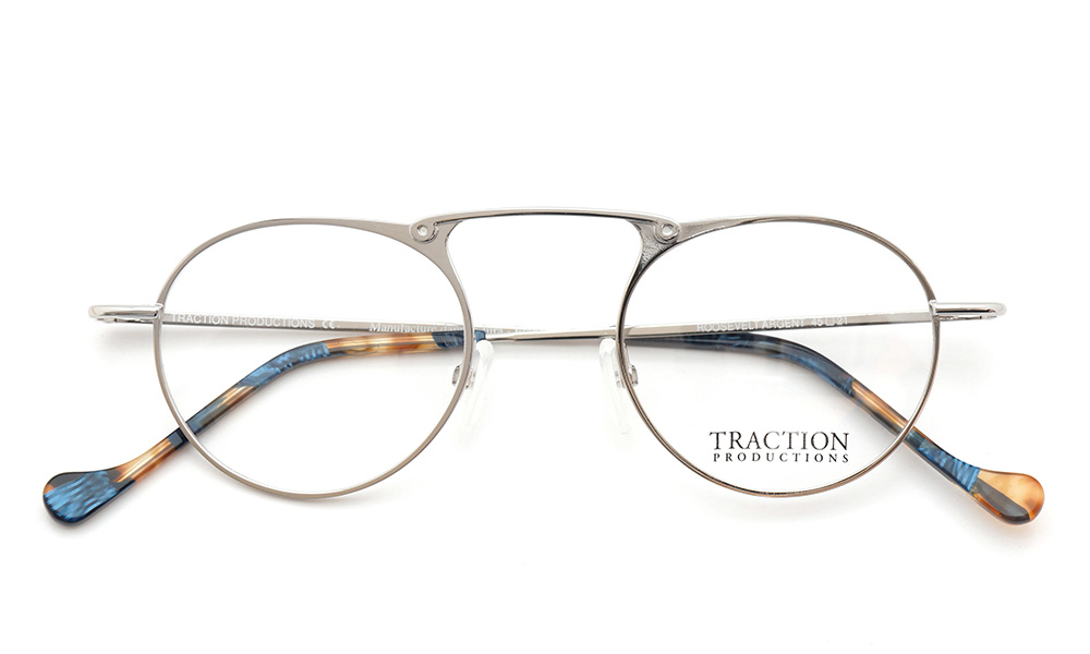 TRACTION メガネ ROOSEVELT ARGENT