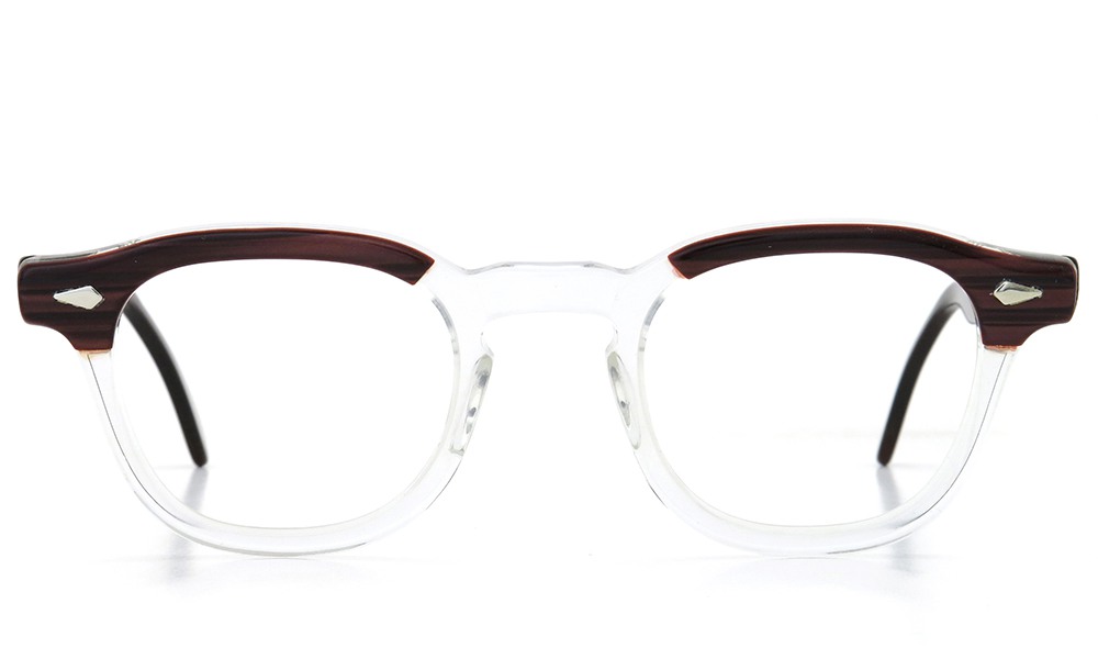 TART Optical vintage ARNEL REDWOOD CB-CLEAR 46-24 03