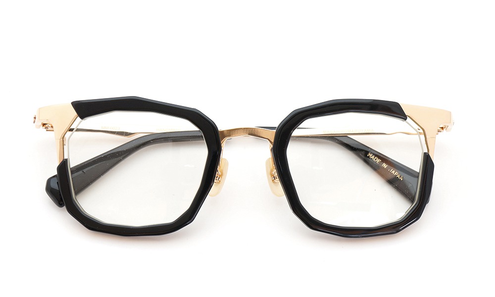 MASAHIROMARUYAMA MM-0023 col.1 BLACK/GOLD (straight)