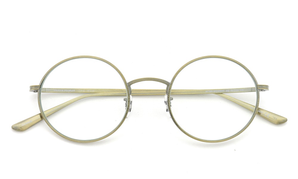OLIVER PEOPLES × THE ROW メガネ AFTER MIDNIGHT col.AG 49size