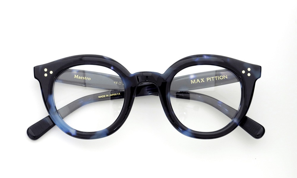 MAX PITTION Maestro マエストロ 46size Blue Tortoise