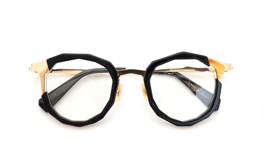 MASAHIROMARUYAMA MM-0020 col.1 BLACK/GOLD (straight)