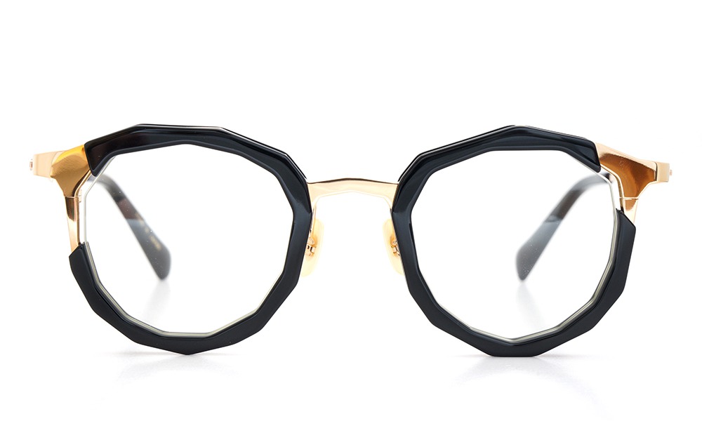 MASAHIROMARUYAMA MM-0020 col.1 BLACK/GOLD (straight)