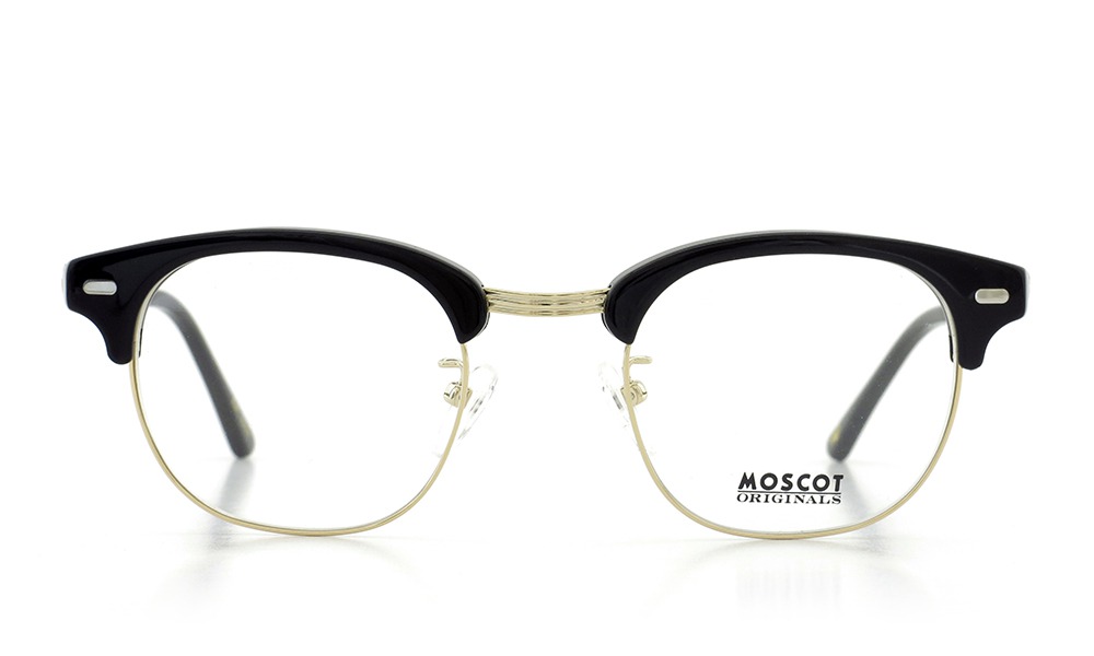 MOSCOT モスコット 日本限定カラー メガネ メガネ YUKEL col.Black-GOLD 46size