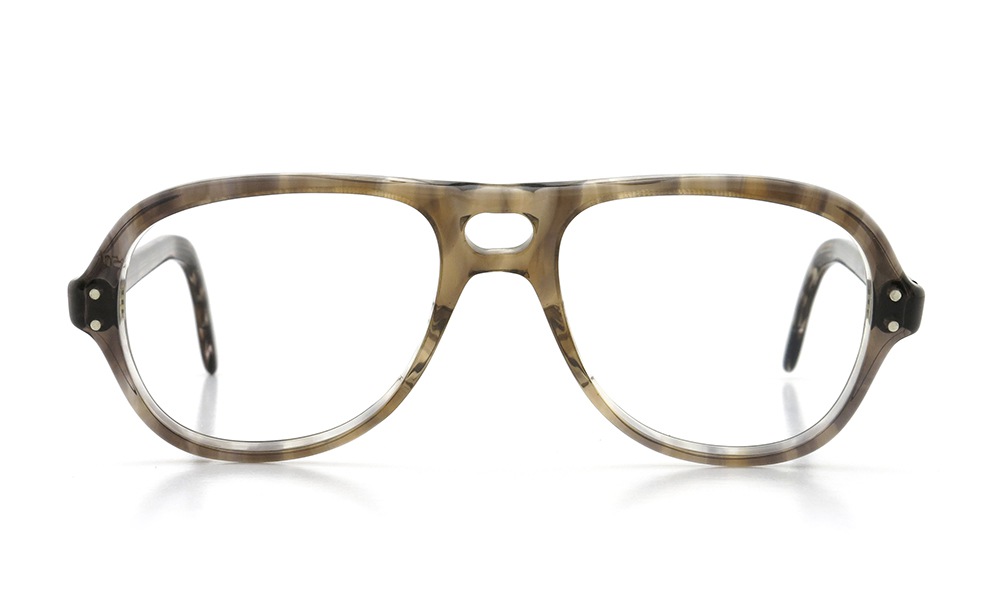 TART OPTICAL vintage Double Bridge Aviator 50-17 Grey-sasa