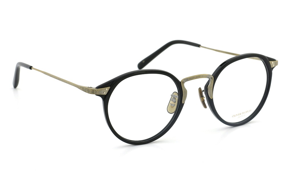 OLIVER PEOPLES OP-27T BK/AG 46size