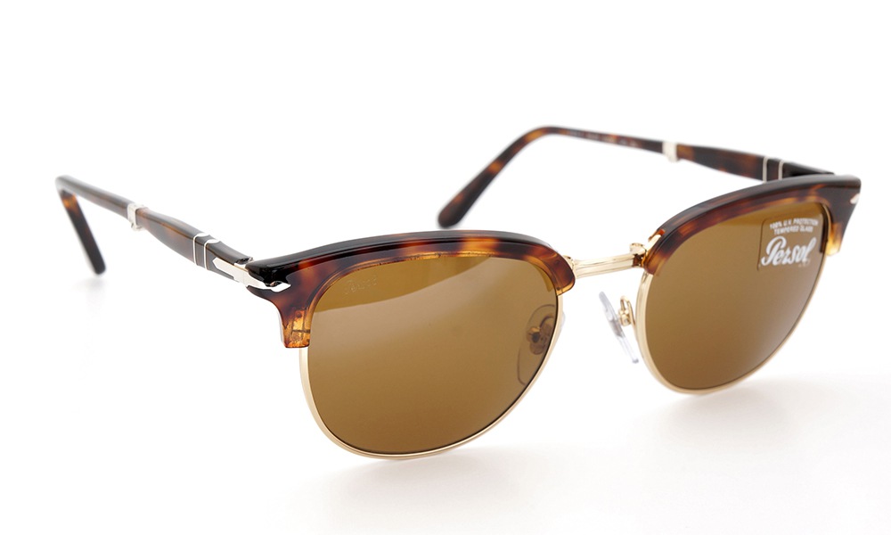 Persol ペルソール 折りたたみサングラス通販 3132-S 24(Havana)/33 ...