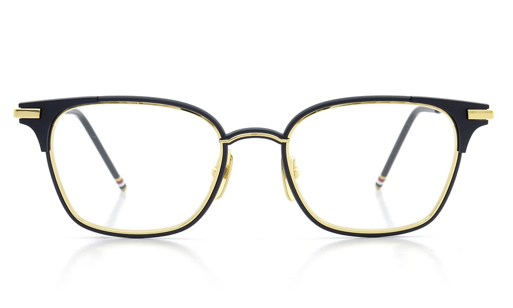 THOM BROWNE. メガネ TB-107-C NVY-GOLD 51size