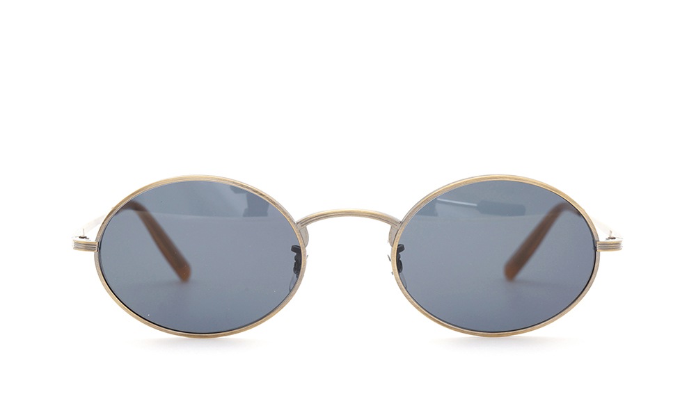 OLIVER PEOPLES × THE ROW EMPIRE-SUITE AG/BL 49size