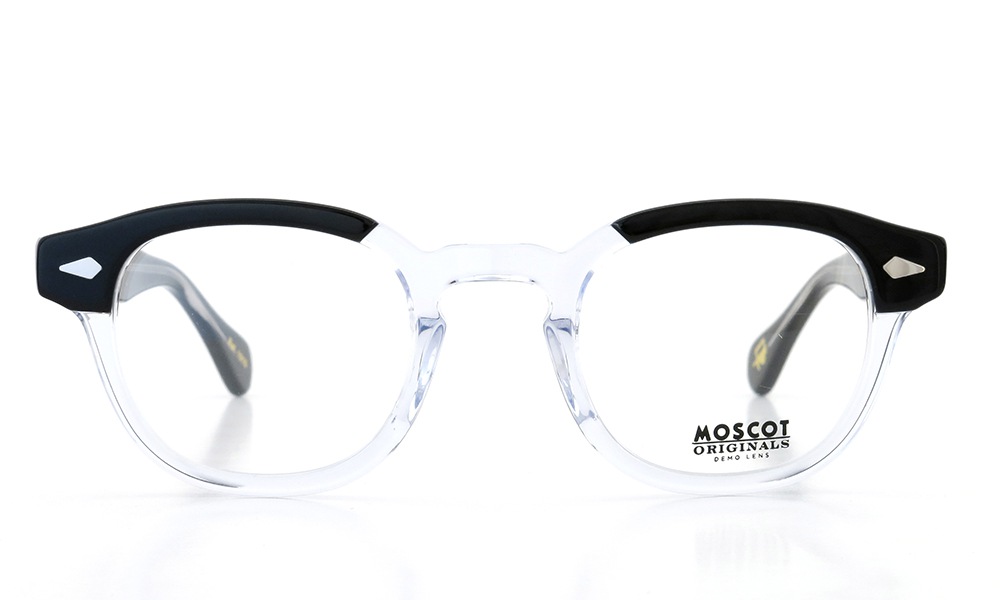 MOSCOT メガネ LEMTOSH Col.BLACK CRYSTAL 46size