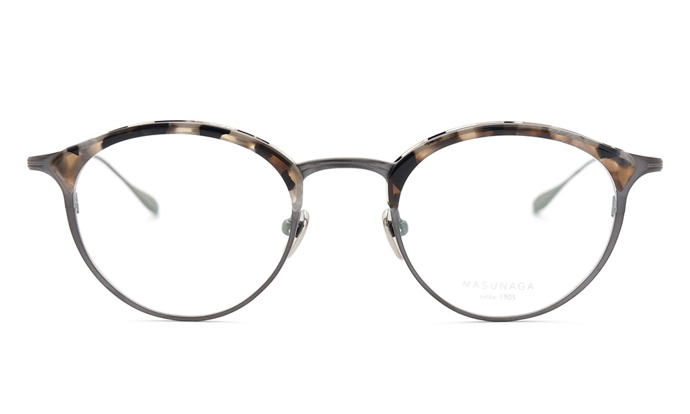 MASUNAGA since 1905 COCO #49 BK-TORTOISE/M.BK