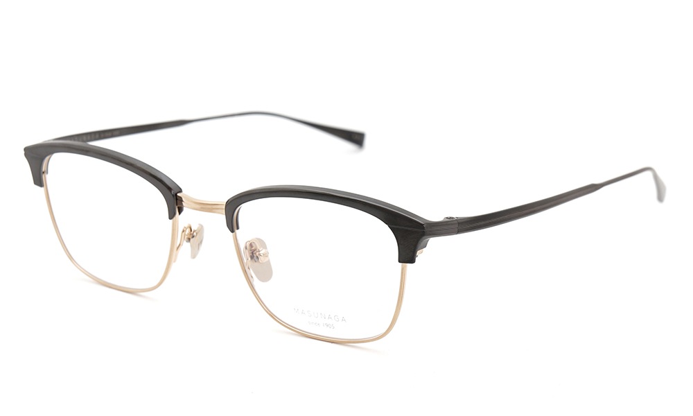 MASUNAGA since 1905 VAN ALEN #39 BLACK/GOLD