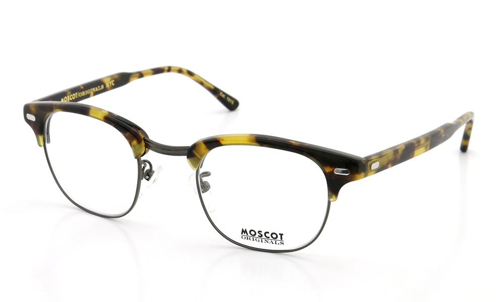 MOSCOT YUKEL col.CL.HAVANA/GUN 46size